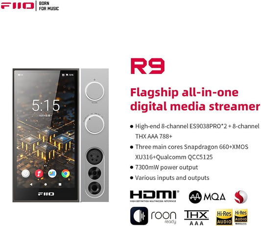 Fiio R9 - Streamer Flagship de Fiio
