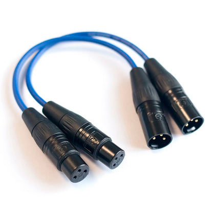 Cable Aune XLR a XLR 25 Cms  Interconector