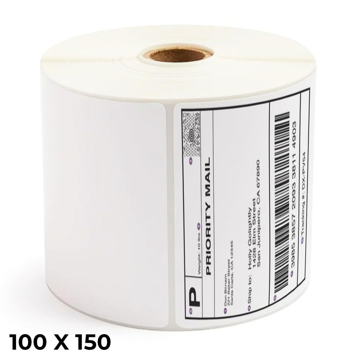 Etiqueta Térmica Adhesiva Rollo 100 X 150 X 325 UND