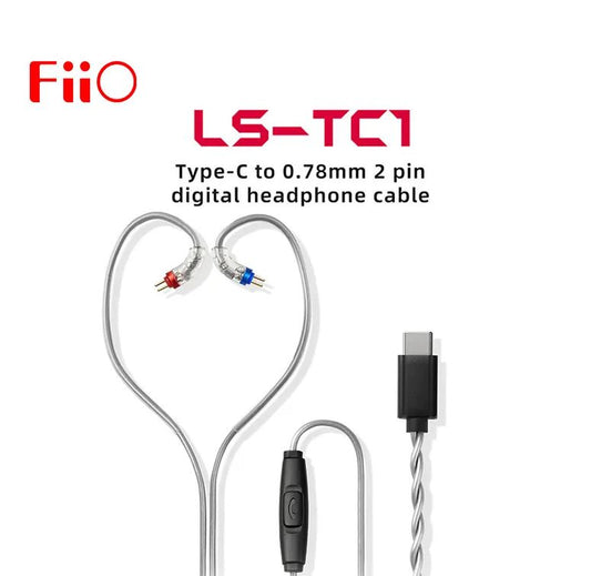 Cable  Fiio LS-TC1 USB C a  0.78 mm 2Pin